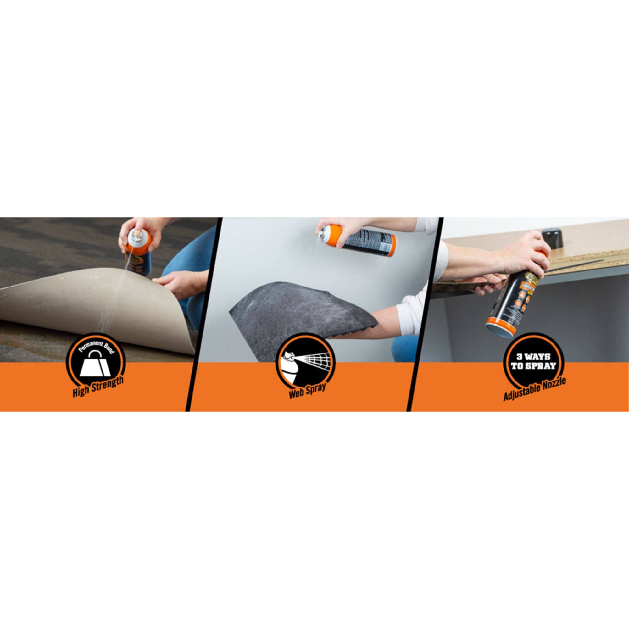 Gorilla® Ultimate Contact Adhesive Spray